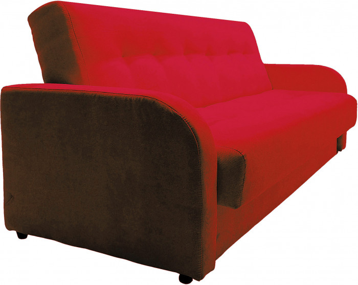 Диван-книжка ЛОНДОН КРАСНЫЙ 120 ЛЮКС ППУ