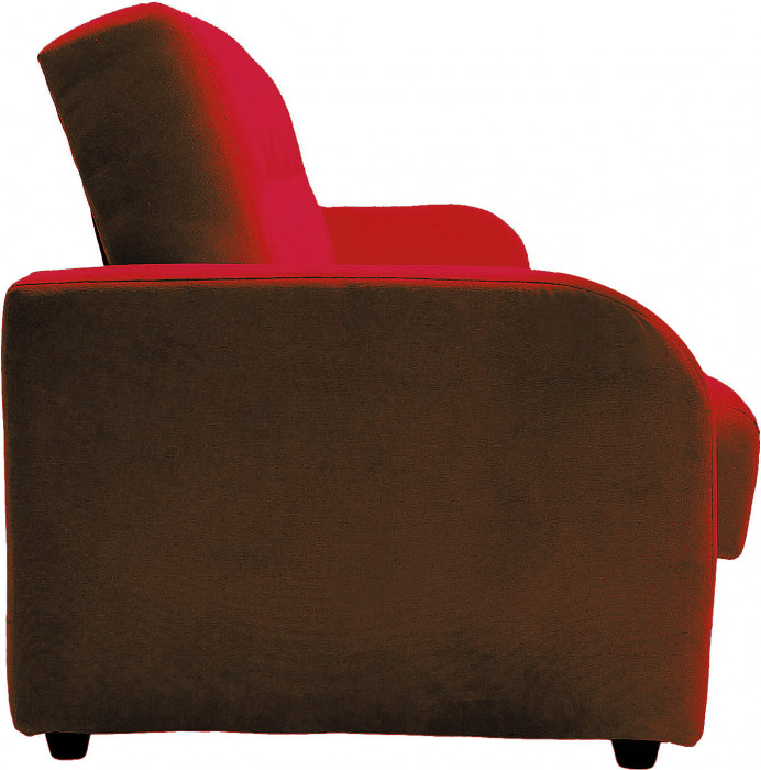 Диван-книжка ЛОНДОН КРАСНЫЙ 120 ЛЮКС ППУ