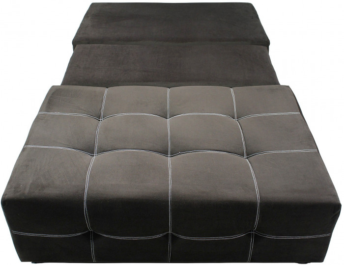 Диван аккордеон Марс Мини велюр коричневый 140