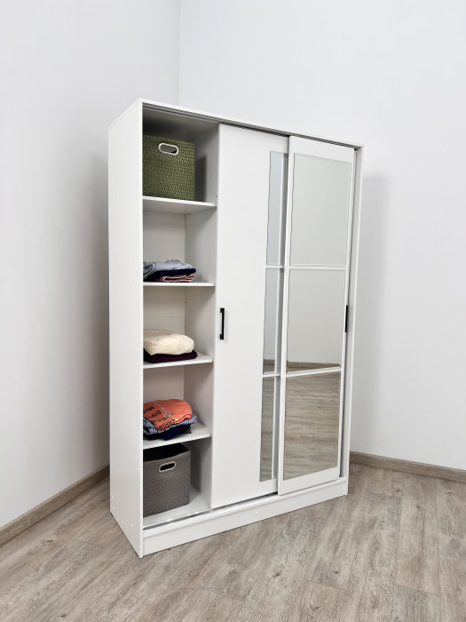 Шкаф-купе Стиль-2 1400, Дуб крафт золотой/Кашемир