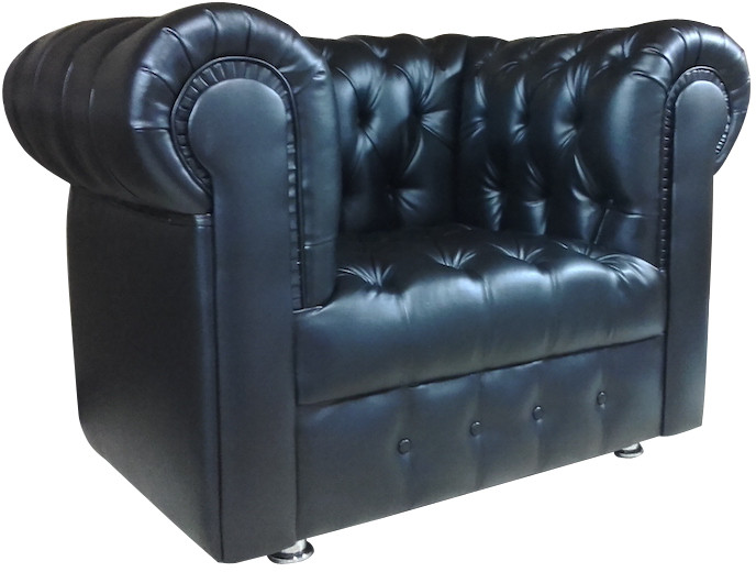 Кресло Честер черное