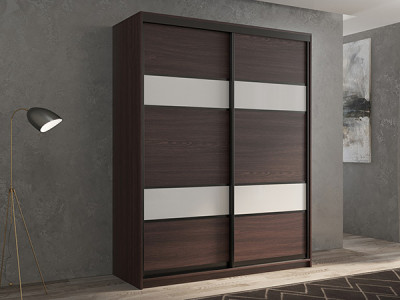 Шкаф-купе Кааппи 8 Венге 120х60х230 см