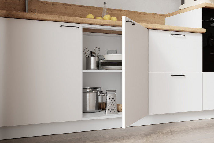 КГ Угловой 1500х3000 (без пм) , Белый софт матовый  Арника РМ