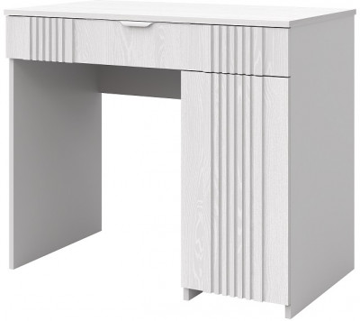 Стол туалетный "Харди" - Белый текстурный/Ясень белый