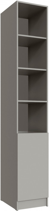 Стеллаж Мадрид (0,4) с дверкой, Кашемир