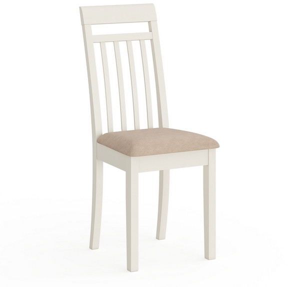 Стул Мебель--24 разборный Гольф-11, цвет слоновая кость, обивка ткань велюр бежевый 05, ШхГхВ 40х40х100 см., от пола до верха сиденья 47 см.