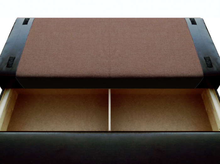 Амстердам еврокнижка Мини 150 рогожка коричневая