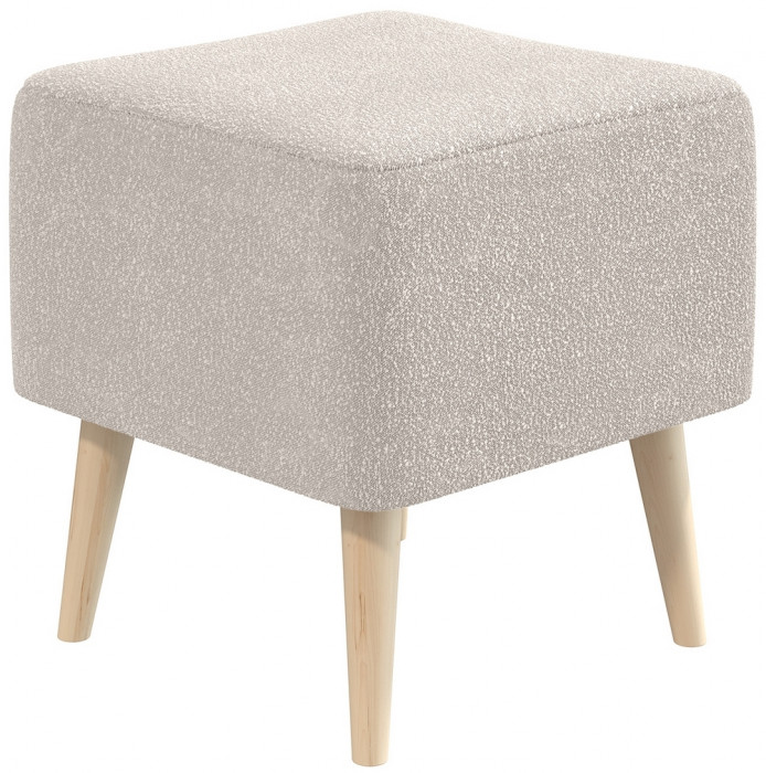 Банкетка 6-5133ТКВмол Куби, ткань молоко