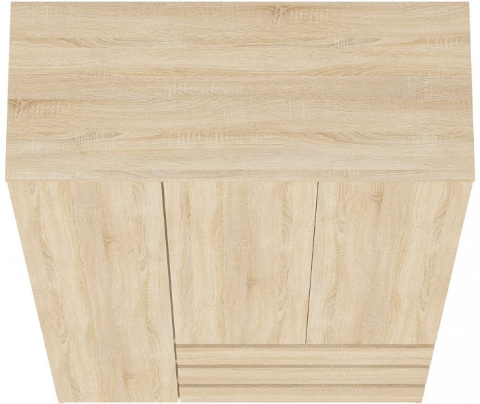 Мори Шкаф МШ1200.1, цвет дуб сонома, ШхГхВ 120,4х50,4х209,6 см., НЕ универсальная сборка