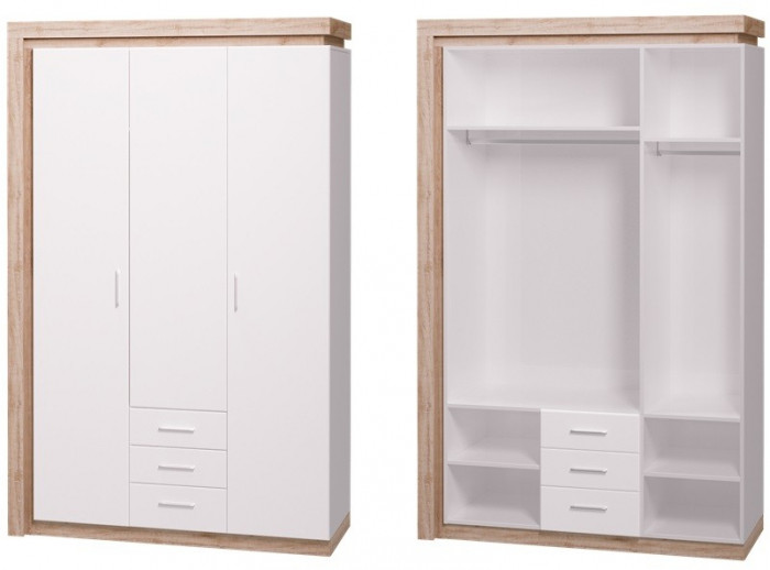 Шкаф 3-х дверный 15 Люмен