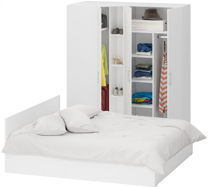 Спальня Стандарт 2-1800, белый