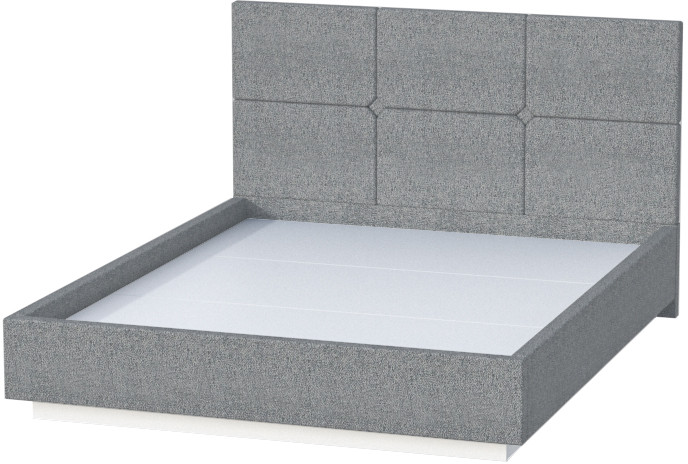 Кровать 1,4 арт.004 "Соната" - Sherlock 993 (ЛДСП настил)