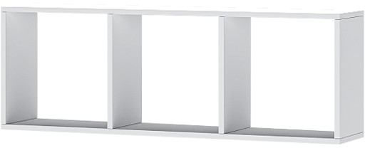 Детская комната Бриз МДФ, набор 6, Белый/Антарктида (Полосы)