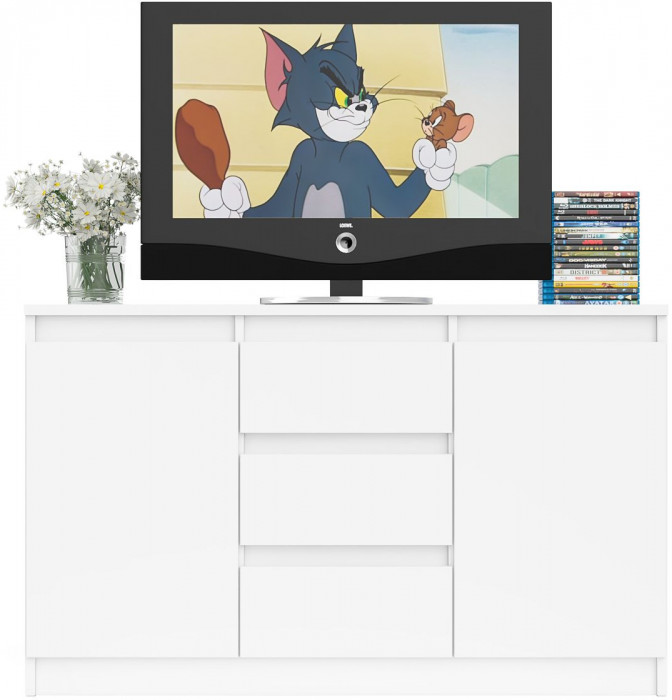 Мори Комод МК1200.3, белый