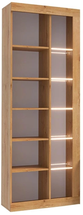 Прага Модульная Гостиная, вариант №5, Дуб Вотан/Графит