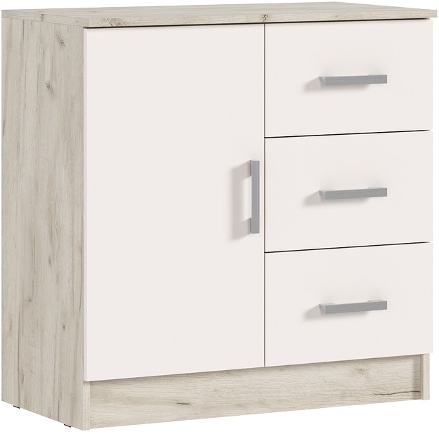 Модульная спальня Бася, Крафт серый/Кашемир