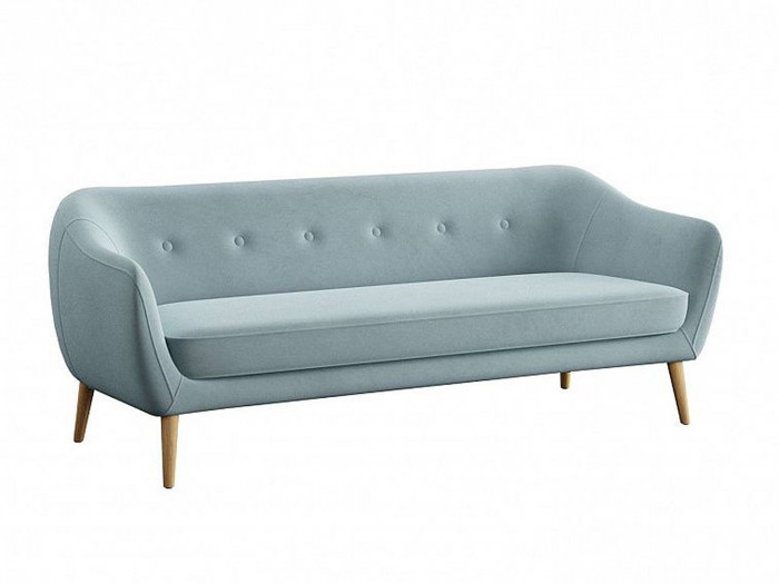 Диван Ланкастер 36т СК Модель 066 / Велюр Ультра слэйт