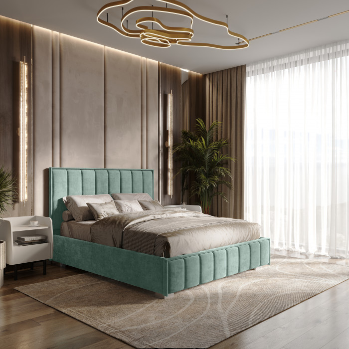 Кровать с подъемным механизмом Мирабель КР-16 (1,6м), Эвкалипт