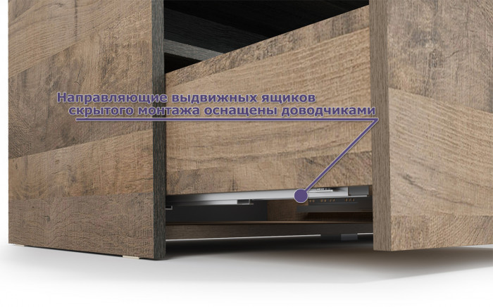 Трувор Гостиная 053, цвет дуб гранж песочный/интра, ШхГхВ 344,6х45,4х195 см., универсальная сборка