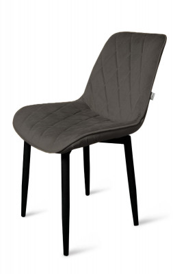 Стул &quot;Оскар&quot; черный матовый Томми 11 графит