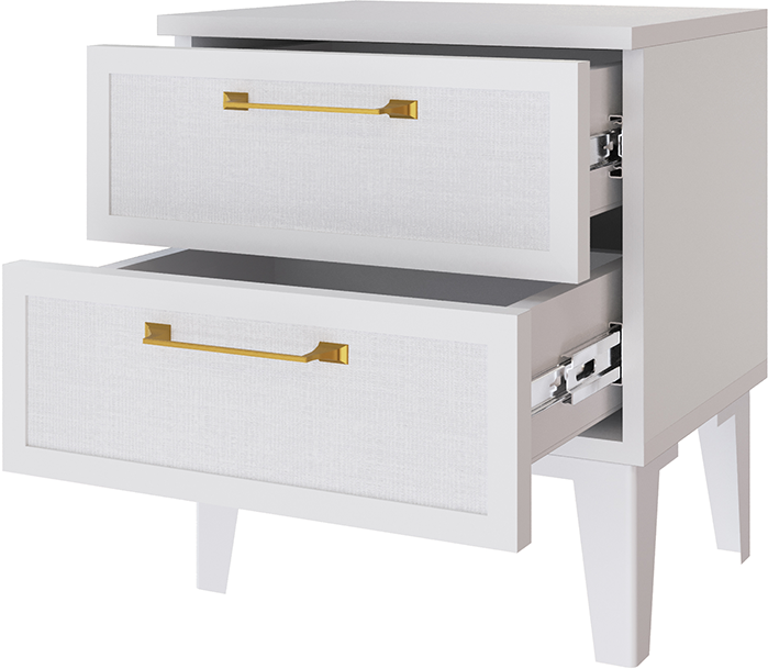 Модульная Спальня Толедо, композиция 1, Белый