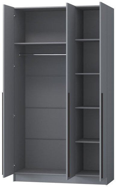 Шкаф Бастион ЛДСП 1200 (графит)