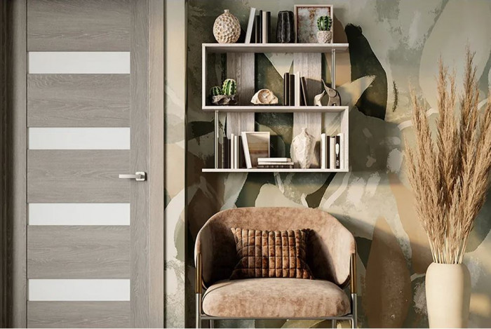 Стеллаж Орион 1 ясень белый