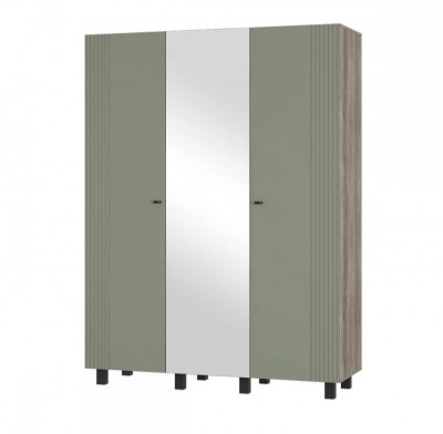 "Олива" ШК-08 Шкаф 3-х створчатый Дуб каньон/МФ12