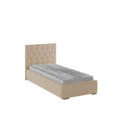 Октавия Кровать интерьерная 900 бежевый ромб, ортопед