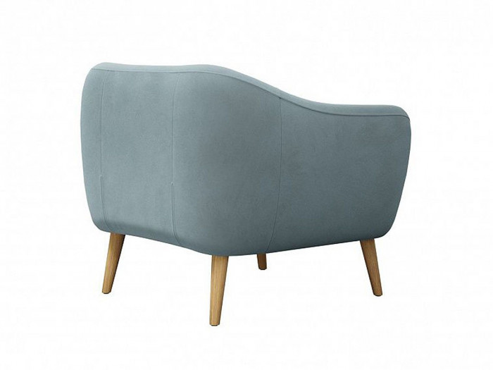 Кресло Ланкастер 1кр СК Модель 066 / Велюр Ультра слэйт