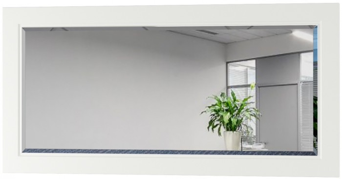 Остин 17.03 Зеркало, белый шагрень