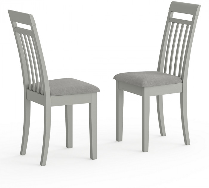 Два стула Мебель--24 Гольф-11 разборных, серый