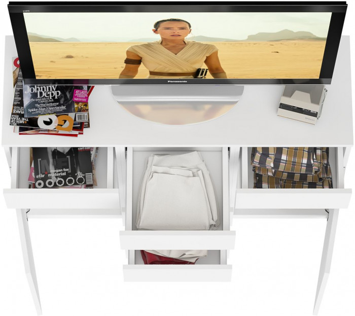 Мори Комод МК1200.4, белый