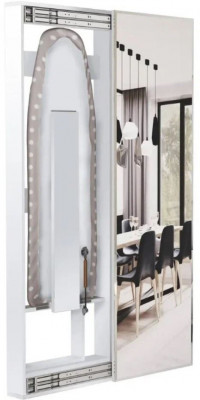 Гладильная доска &quot;Смарт&quot; с зеркалом белый