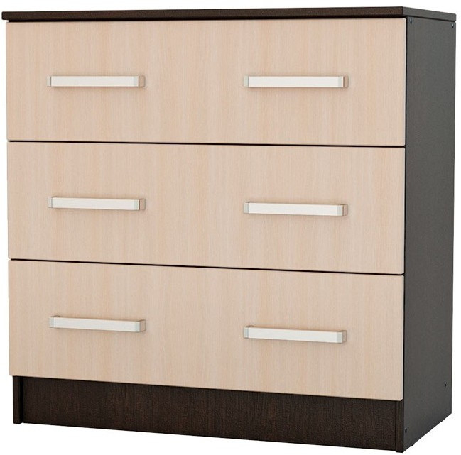 Модульная спальня Бася, композиция 1 (Венге / дуб беленый)