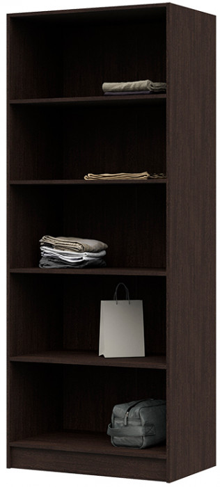 ШК 555 Бася ЛДСП шкаф полки венге/белфорт