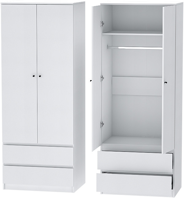 Модульная Детская Кэт-1, набор 3, Белый/Белый