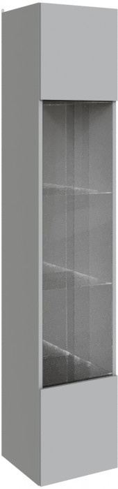 Шкаф навесной Мадрид (0,35), Камень серый