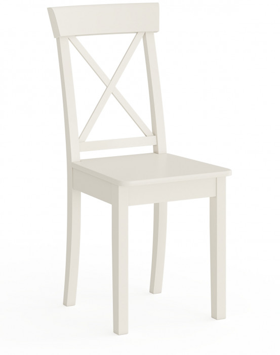 Стул Мебель--24 разборный Гольф-14, цвет слоновая кость, деревянное сиденье цвет слоновая кость, ШхГхВ 41х42х95 см., от пола до верха сиденья 47 см.