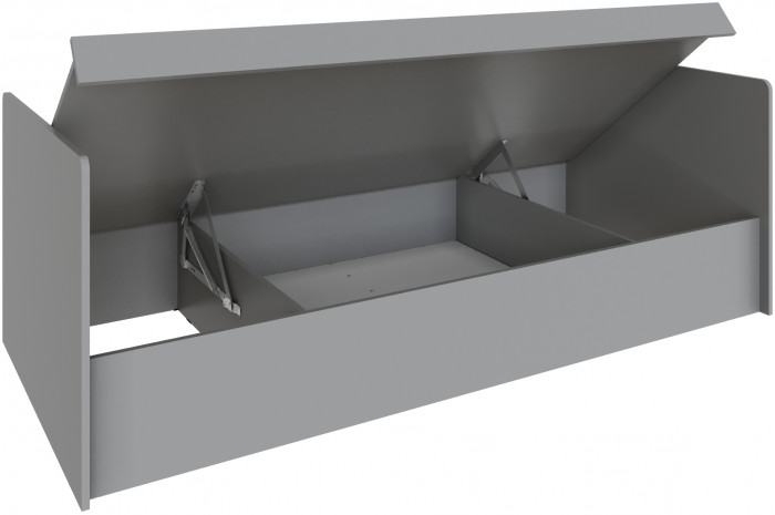Набор мебели для подростковой "Мадрид", Серый камень