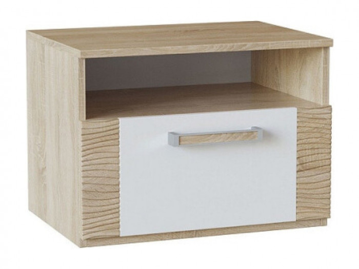 Элегия Тумба ТП-101, сонома/белый глянец, склад