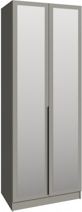 Шкаф Мадрид (0,85) с зеркалом, Мокко