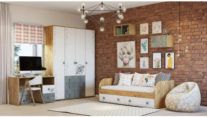 "Тренд" ПН-01 крафт/белый фп