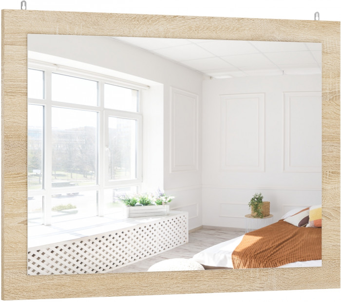 Камелия Зеркало, дуб сонома