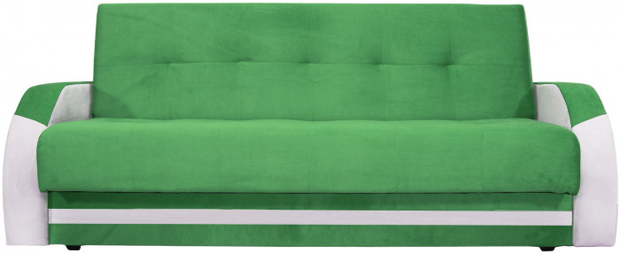 Диван-книжка Феникс 120 зеленый , пружинный блок Боннель