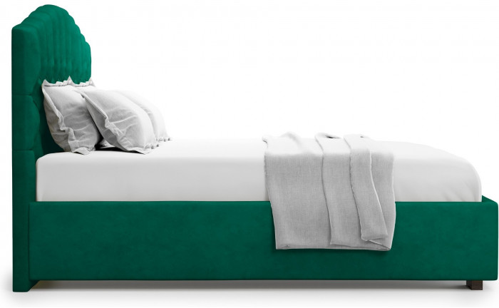 Кровать Lugano 180 с подъемным механизмом, Velutto 33