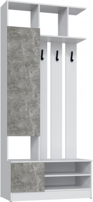 Центральная секция Мадрид (1,0), Белый/Ателье светлое