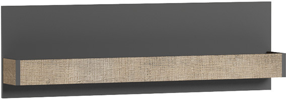 Гостиная Денвер. Комплект 1, Графит, Дуб гранж песочный