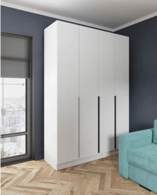 Шкаф Мадрид (1,6) без зеркала белый