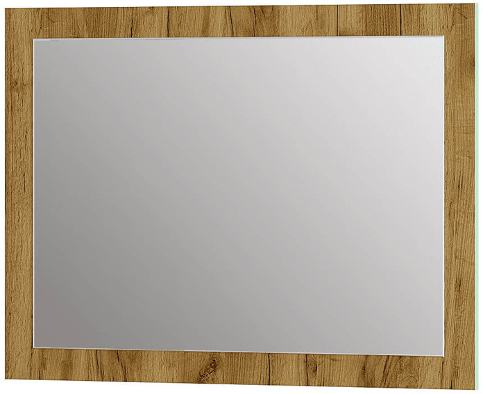 Зеркало "Евро" З-01 крафт/белый